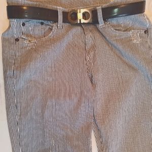 Pinstripe Rag & Bone jeans